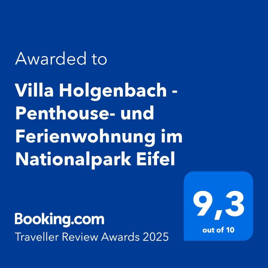 Villa Holgenbach - Penthouse- Und Ferienwohnung Im Nationalpark Eifel Schleiden Eksteriør bilde